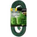 Ext Cord 16/3 80 ft Green Yard