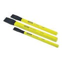 3-Piece Yellow Powder-Coated Cold Chisel Kit  