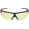 Yellow Anti-Scratch Lenses Safety Glasses