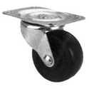 2-1/2-Inch Rubber Plate Caster