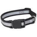 5/8 x 20-Inch Nylon Reflective Dog Collar, Black