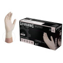Gloveworks™ Ivory Latex Gloves, L, 100-Pack
