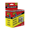2-Inch x 16-Foot Draft & Insulation Tape, Clear