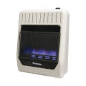 Ventless Dual Fuel Blue Flame Thermostat Control Wall Heater