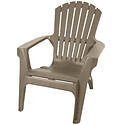 Woodland Brown Polypropylene Adirondack Chair
