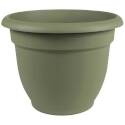 6-Inch Ariana Living Green Self-Watering Planter