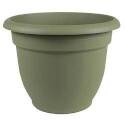 10-Inch Ariana Living Green Self-Watering Planter