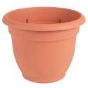 12-Inch Ariana Terra Cotta Plastic Planter
