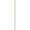 36-Inch X 1/2-Inch Diameter Polished Bronze Extension Rod   