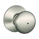 1-3/8 To 1-3/4-Inch Satin Nickel Brass Privacy Door Knob  