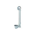 Bath Drain Assembly, Pvc, Polished Chrome, For All Standard Size Tubs