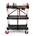Crescent SiteRunner Series Folding Jobsite Cart &mdash; 300 lb., 20 in. OAW, 42-1/2 in. OAH, 30.6 in. OAD, Polypropylene