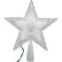 5 Point Star Clear LED Tree Topper