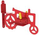 Red Tractor Corn Cob Squirrel Feeder