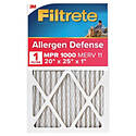 Allergen Defense Air Filter — MPR 1000, MERV 11, 20 x 25 x 1 in.