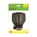 48-Inch Black Clip-On Retractable Super Key Reel