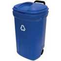 34 Gal Recycling Trash Can