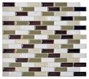 10.3 x 9.1-Inch Self-Adhesive Murano Stone Wall Tile