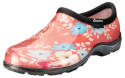 Women's Size 11 Fun Floral Coral Waterproof Comfort Shoe 