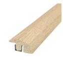 36-Inch Unfinished Hardwood Transition Tile To Vinyl With Anchors And Screws
