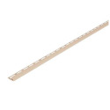 3/8-Inch X 96-Inch Beige PVC Bullnose