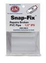 1/2-Inch Snap-Fix PVC Pipe Repair Coupling