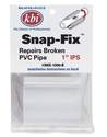 1-Inch Snap-Fix PVC Pipe Repair Coupling