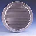 3-Inch Round Aluminum Screen Louver