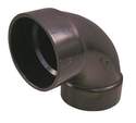 Hub x Hub 90° DWV Sanitary ABS Elbow, 3"