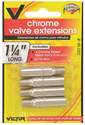 1-1/4-Inch Chome Valve Extension 4-Pack