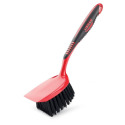 Red Short Handle Utility Brush