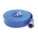2-Inch X 50-Foot Blue PVC Water Discharge Hose