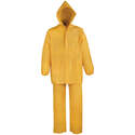 Medium, Yellow, PVC Rainsuit, 2-Piece