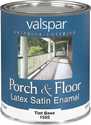 Porch And Floor Interior/Exterior Latex Paint Satin Tint Base 1 Qt