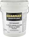Guardian Interior Latex Wall And Trim Paint Dover White Semi-Gloss Finish 5 Gal