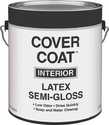 Cover Coat Interior Latex Paint Semi-Gloss White Gallon
