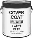 Cover Coat Contactor Grade Latex Paint, 1 Gal , 350 - 400 Sq-Ft/Gal, White, Flat