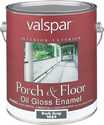 Porch And Floor Interior/Exterior Oil Enamel Paint Gloss Dark Gray Gallon