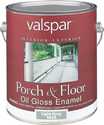 Porch And Floor Interior/Exterior Oil Enamel Paint Gloss Light Gray Gallon