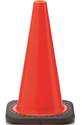18-Inch Fluorescent Orange Traffic Cone