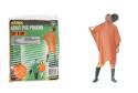 50 x 80-Inch Orange Adult PVC Poncho