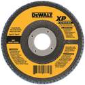 DeWALT Dw8313 Type 29 Flap Disc, 80-Grit, Medium Grade, Zirconium Oxide, 5/8-11 Arbor, 4-1/2 In Dia