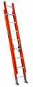 16 ft Type IA Fiberglass Extension Ladder, 300 lb Rated