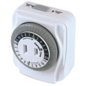 24-Hour 1-Outlet Programmable Electromechanical Timer