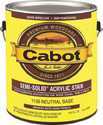 Exterior Acrylic Wood Stain Neutral Base Semi-Solid Finish Gallon