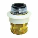 Danco 10521 Dishwasher Adapter, 15/16-27 x 55/64-27 x 3/4 In Male/Female X Ghtm, Brass, Chrome