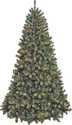 6-Foot Pre-Lit Sheared Noble Fir Artificial Christmas Tree 