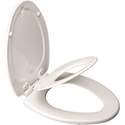 White Wood NextStep Built-In Potty Seat For Elongated Bowls