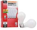 28-Watt Soft White A19 Double Life Halogen Light Bulb, 4-Pack 
