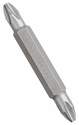 No. 2 Phillips/Square Hex Shank Double-Ended Screwdriver Bit